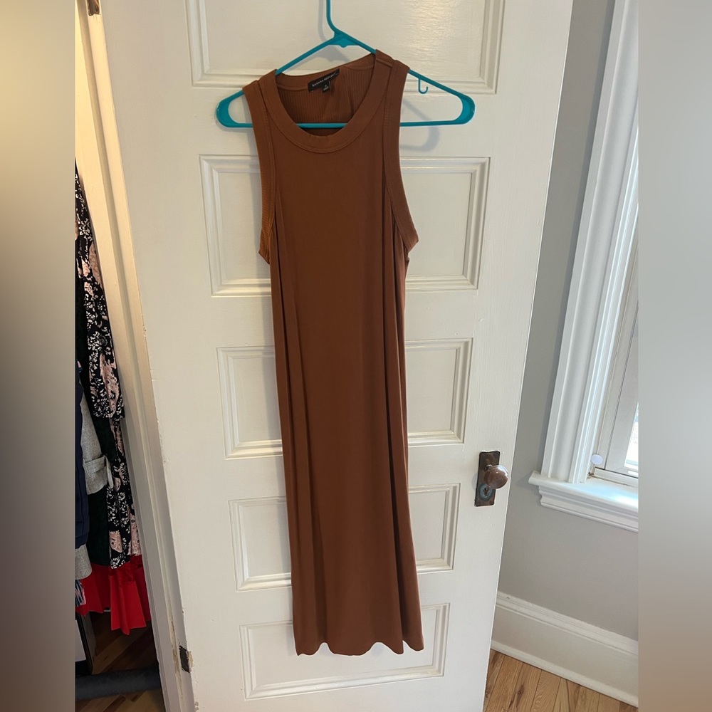Banana Republic ribbed racerback maxi dress size S